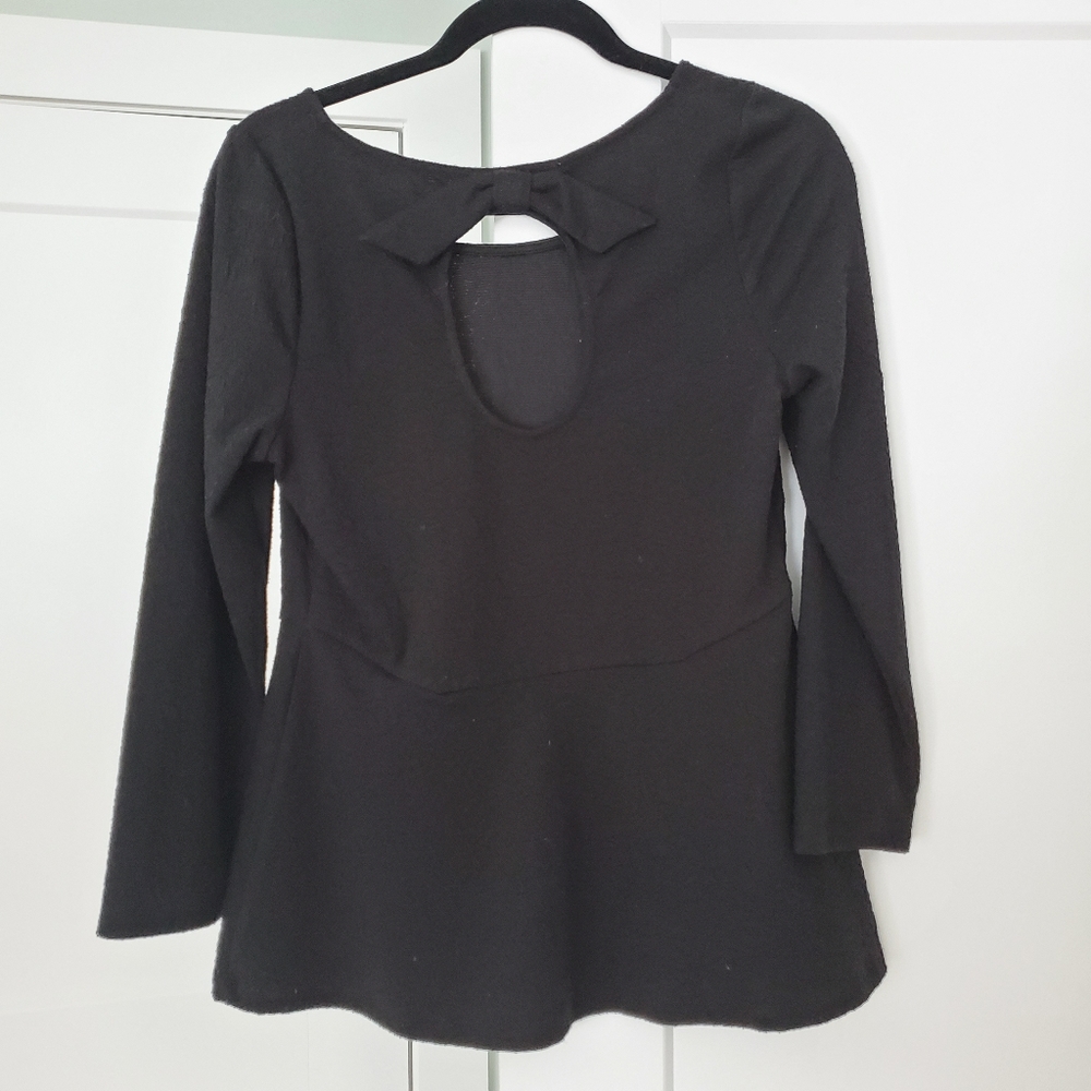 Leifsdottir Peplum Top